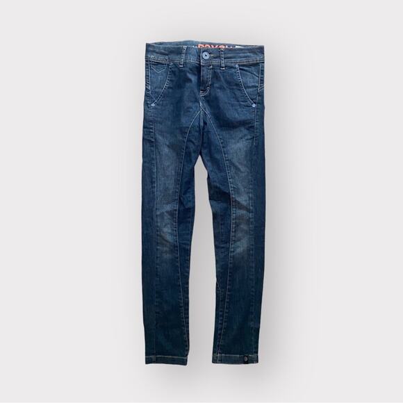 Psycho Cowboy Long Slim Fit Jeans Blue - Picture 1 of 14